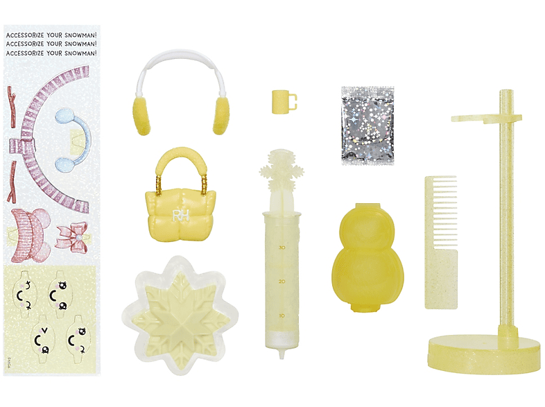 Lalka MGA ENTERTAINMENT Rainbow High: Winter Wonderland Doll - Sunny (Yellow) – zdjęcie 2