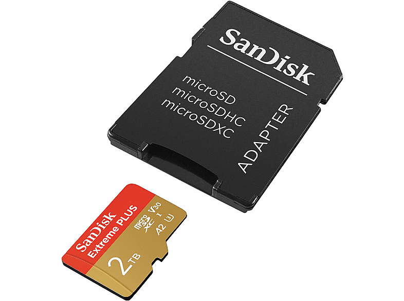 Thumbnail - SANDISK Extreme® PLUS microSDXC™ UHS-I-Karte, SDXC microSD, 2 TB, 250 MB/s