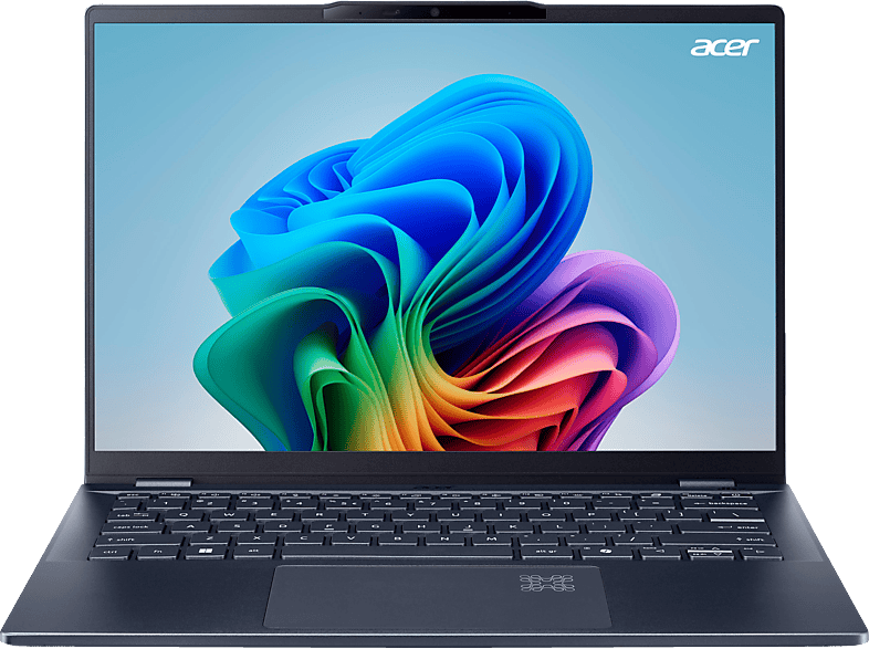 ACER Swift 14 AI OLED (SF14-51-709N) mit Tastaturbeleuchtung, EVO, Copilot+ PC, Notebook, Zoll Display, Intel® Evo™ Plattform, Core™ Ultra 7,258V Prozessor, 32 GB RAM, 1 TB SSD, Arc™ GPU, Steam Blue, Windows 11 Home