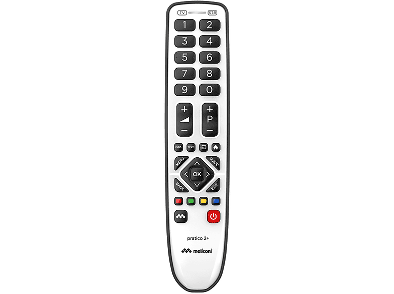 Telecomando Meliconi Gumbody Pratico 2+