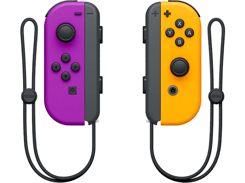Nintendo Switch Joy-Con 2er-Set (neon-lila/neon-orange); Controller