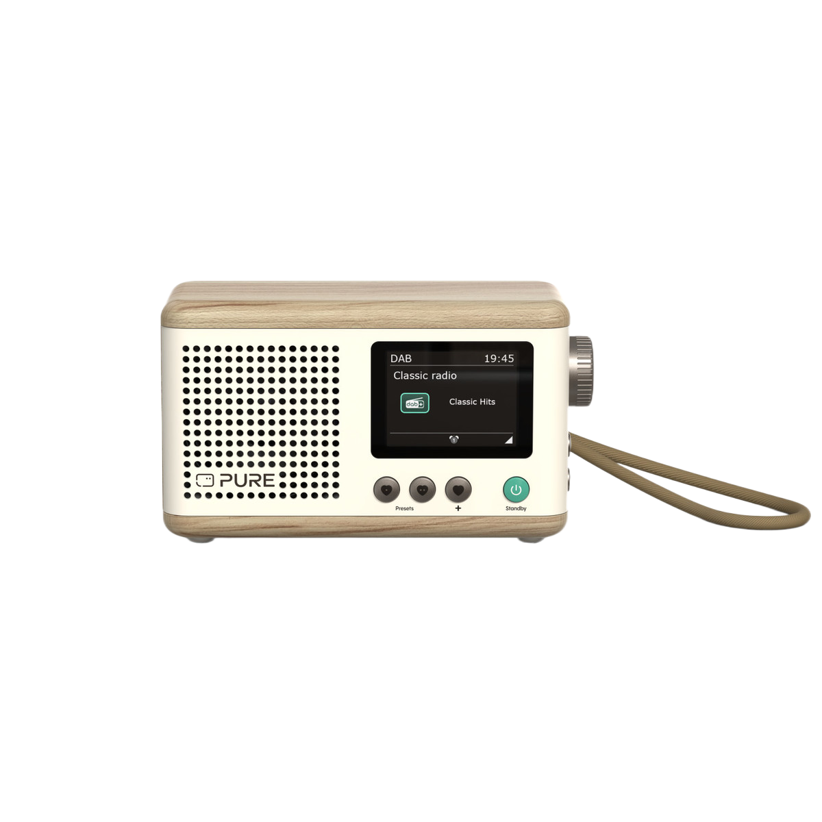 Pure Classic Mini Dab Radio Wit