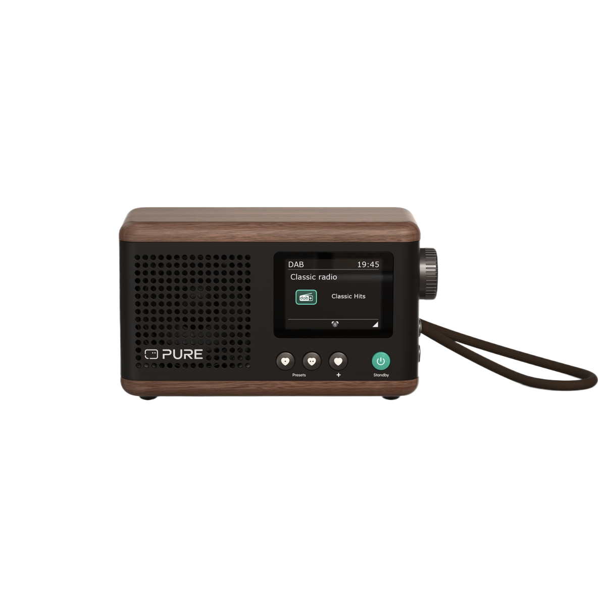 Pure Classic Mini Dab Radio Walnoot