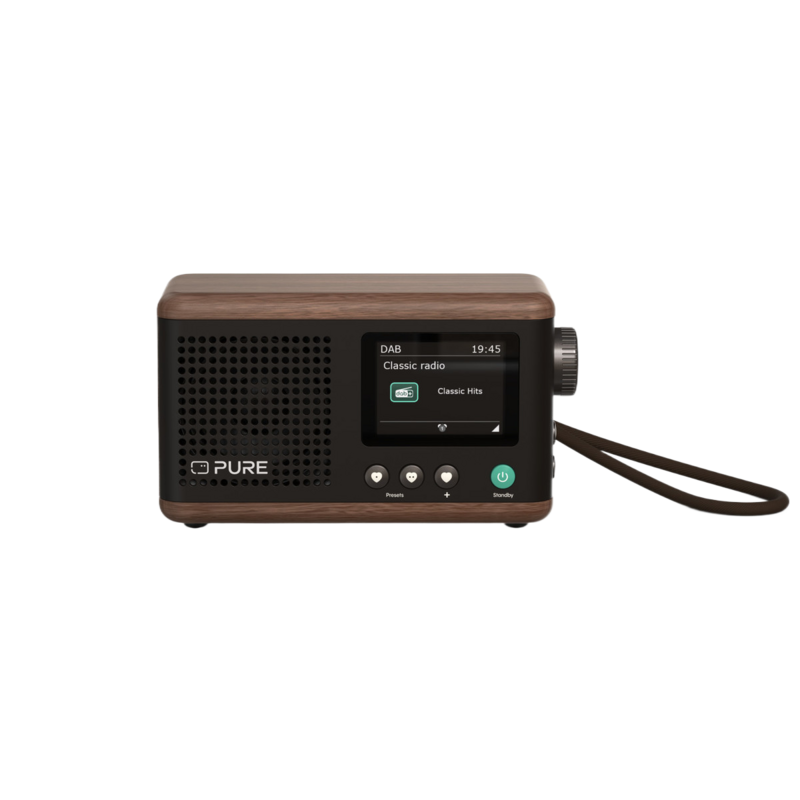 Pure Classic Mini DAB Radio Walnut