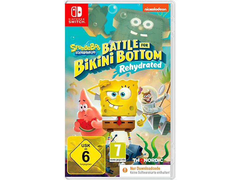 SpongeBob SquarePants: Battle for Bikini Bottom - Rehydrated - Nintendo Switch [Download Code]