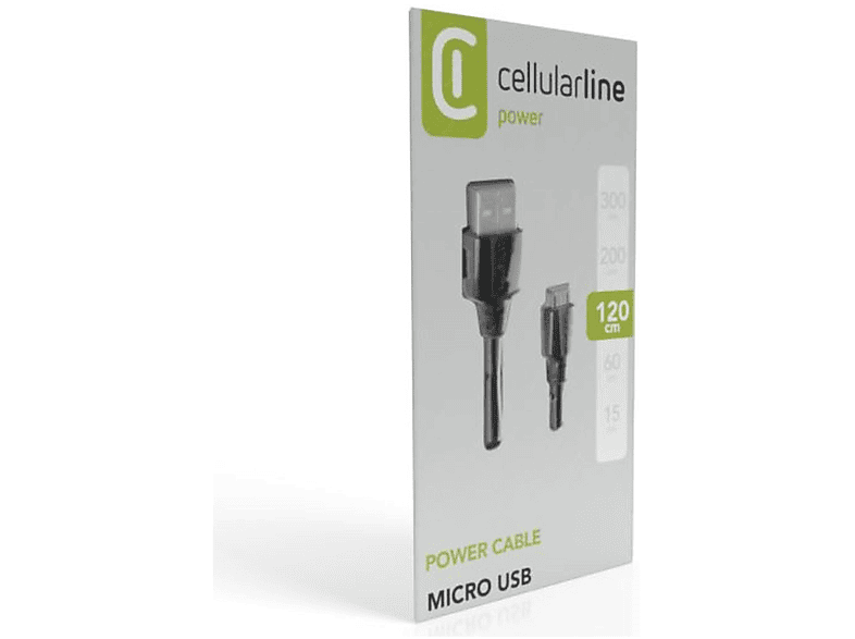 Slim Usb Evo Presa USB Doppia e Cavo Micro USB 2400 mA - Linea Originale