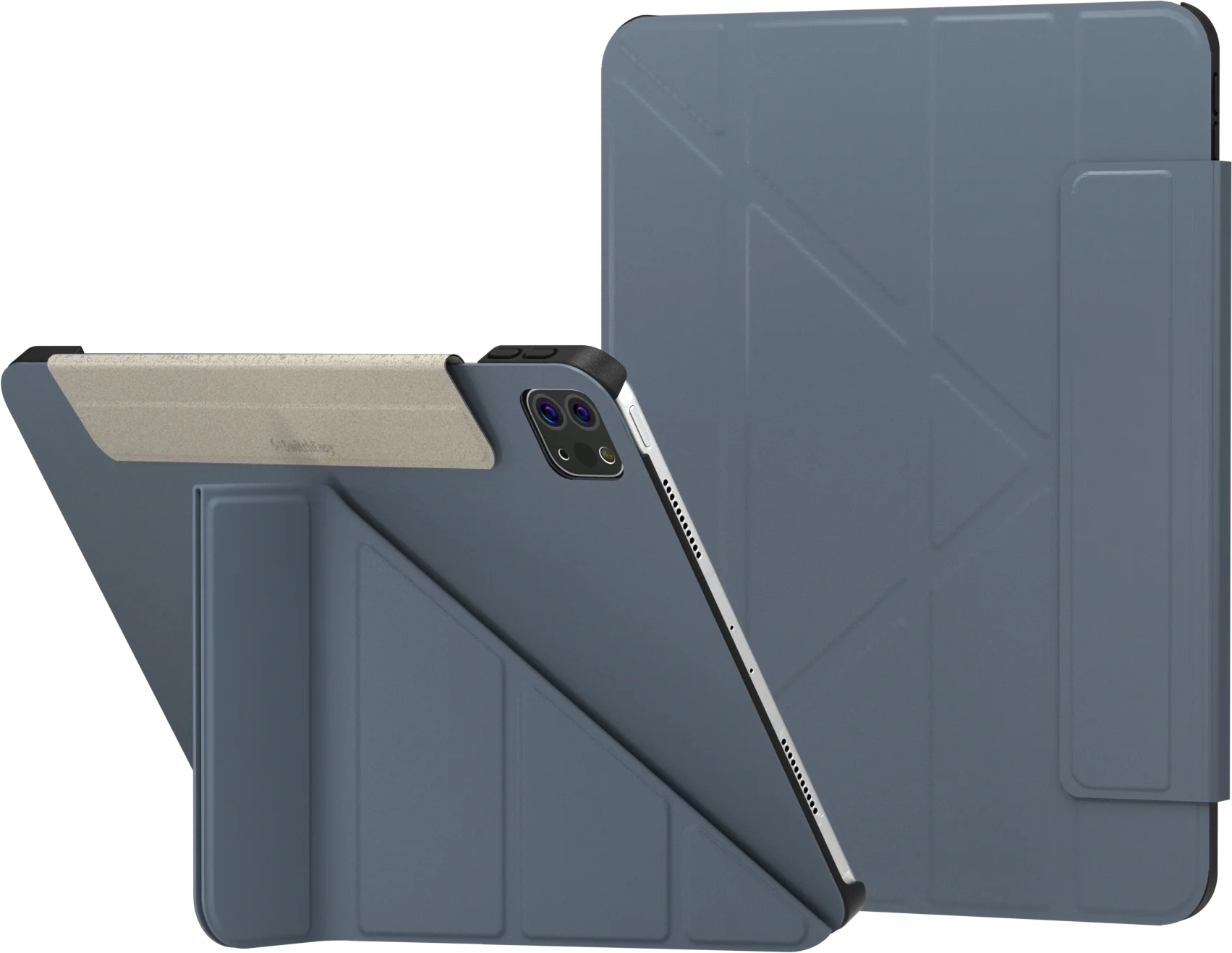 SWITCHEASY Origami védőtok iPad Pro 11"(3-6.Gen), Air (4-6.Gen 10,9-11") tablethez, al.kék (SPD219093AB22)