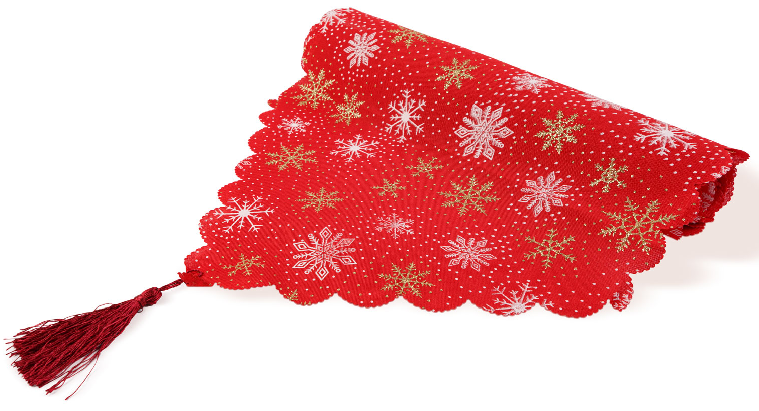 FAMILY CHRISTMAS Karácsonyi asztalterítő futó, 180x35 cm (58535E)