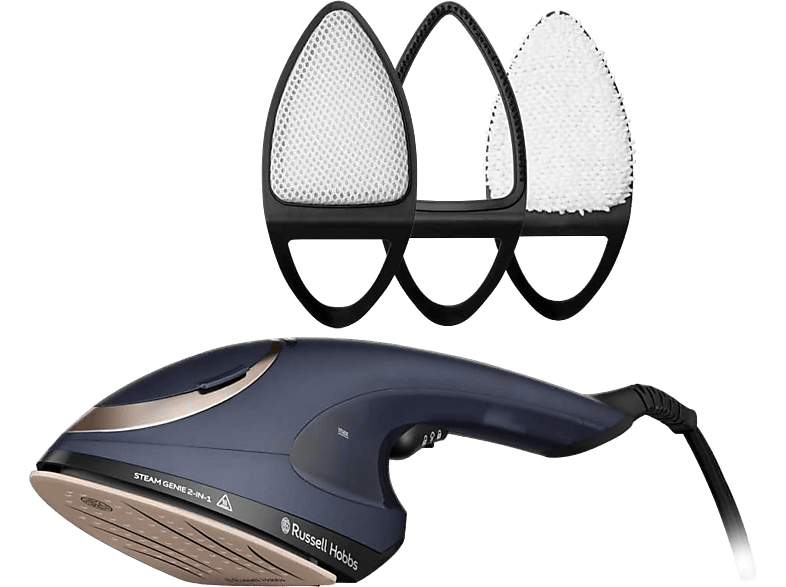 Russell Hobbs 28370-56 Supreme Steam Pro Dampfbügeleisen (2600 Watt, 0,15 l Wassertank, Blau/Weiß)