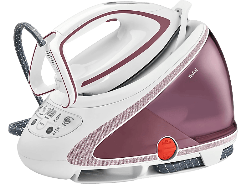 TEFAL GV9566 2600W Pro Express Ultimate Yüksek Basınçlı Buhar Kazanlı Ütü Beyaz Kırmızı