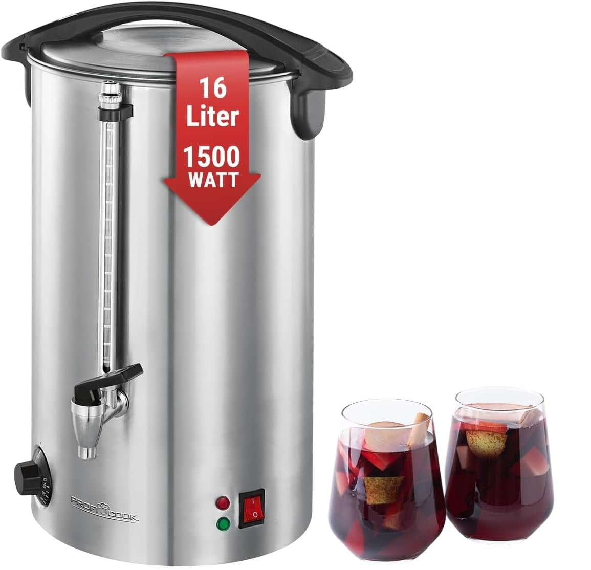 PROFI COOK PC-HGA1111 Heißgetränkeautomat 16l