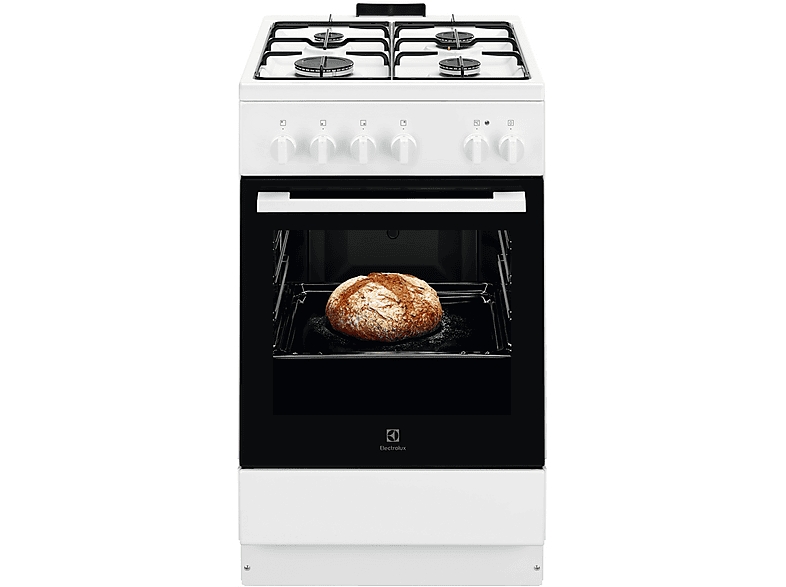 Electrolux Cucina Lkk500010W, Piano cottura a gas, zone 4, classe A