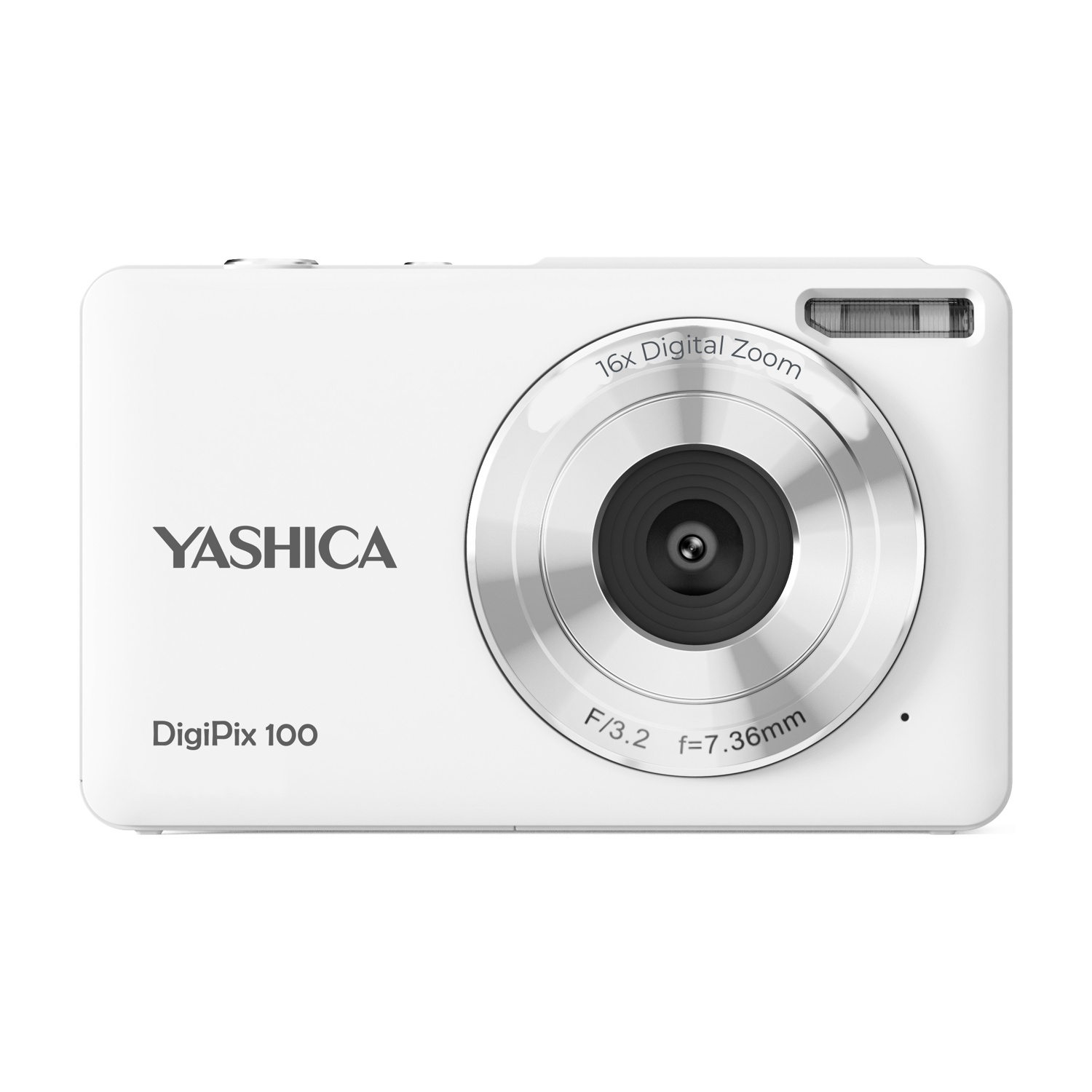 Fotocamere Digitali Yashica Digipix 100, 5 megapixel, Bianco
