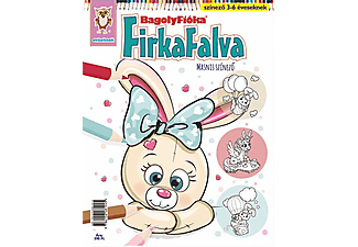 Kid Plusz Média - BagolyFióka - FirkaFalva - Masnis színező óvodásoknak