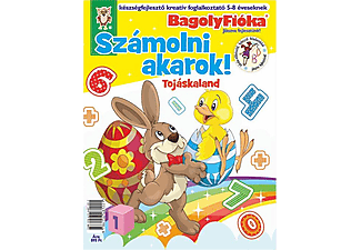 Kid Plusz Média - BagolyFióka - Számolni akarok! - Tojáskaland kreatív foglalkoztató