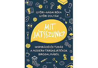 Győri-Nádai Réka, Győri Zoltán - Mit játsszunk? - Inspiráció és tudás a modern társasjátékok birodalmából