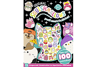 Móra Könyvkiadó - Original Squishmallows -  Foglalkoztatókönyv pufi matricákkal