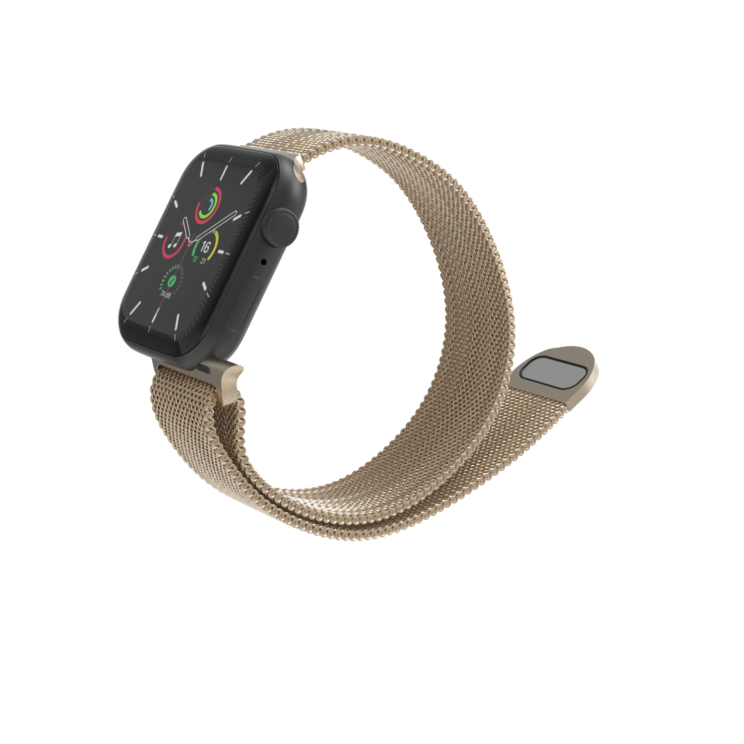 ISY ISB-1011 SmartWatch Band Goud afbeelding