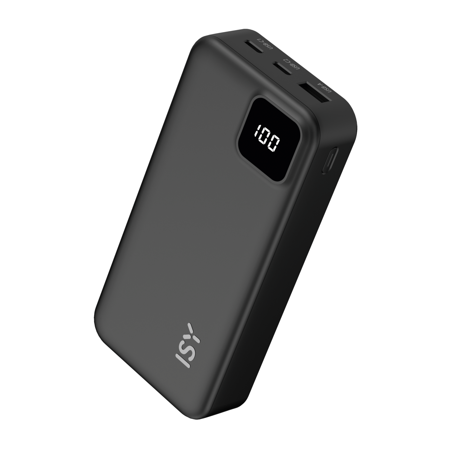 ISY Powerbank Ipp 20001 20.000 Mah Zwart