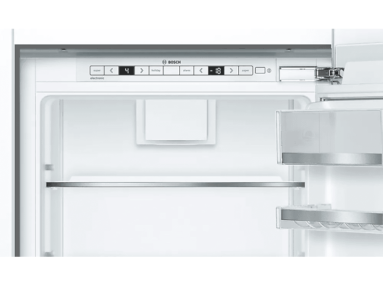 BOSCH Einbaukühlgefrierkombination 6 "KIS87ADD0" 177,2 cm hoch 55,8 cm breit Low Frost: geringere Eisbildung & schnelleres Abtauen