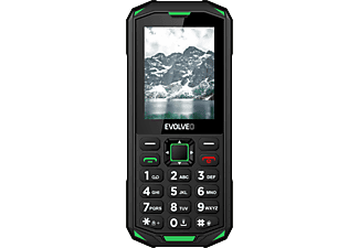 EVOLVEO STRONGPHONE X5 DualSIM Fekete-Zöld Kártyafüggetlen Mobiltelefon