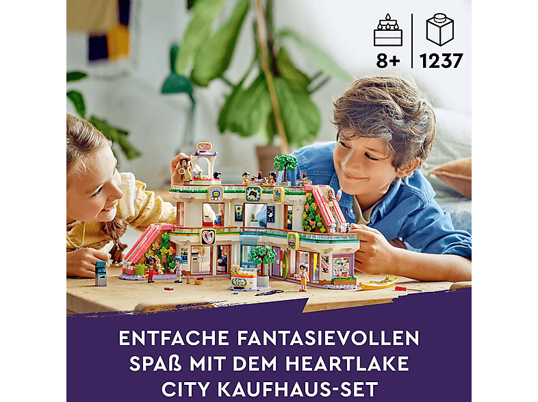 Thumbnail - LEGO Friends 42604 Heartlake City Kaufhaus Bausatz, Mehrfarbig