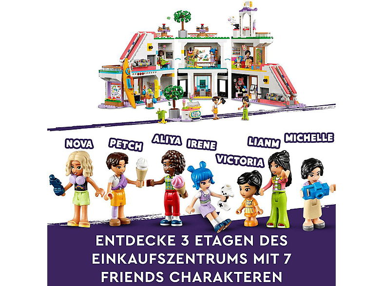 Thumbnail - LEGO Friends 42604 Heartlake City Kaufhaus Bausatz, Mehrfarbig