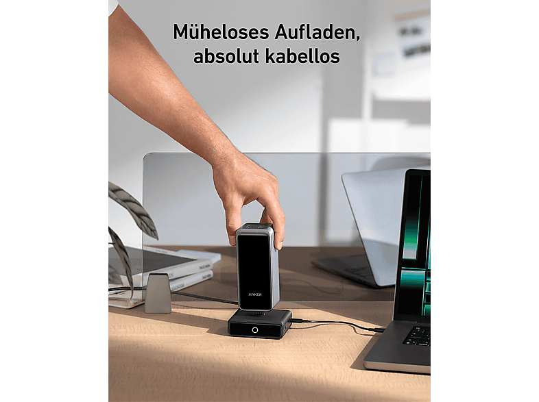 Anker 100W Ladestation für Anker Prime Powerbank, Schwarz — Foto 2 von 5