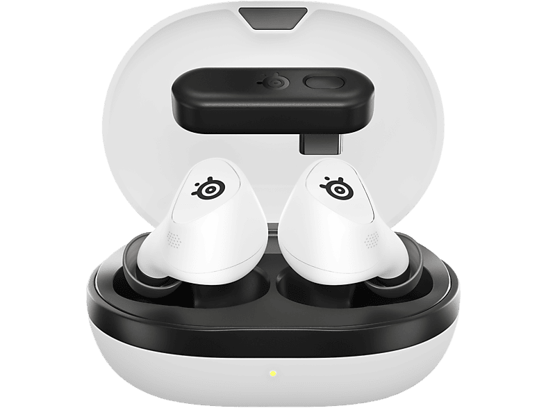 Steelseries Draadloze Oortjes Arctis Gamebuds PS5/pc Wit (61682)