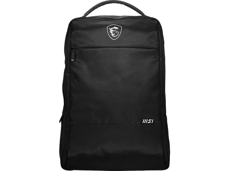 REACONDICIONADO Seminuevo Muy bueno Mochila para portátil - MSI Essential Backpack, ParaPortátiles hasta 17", Acolchado Ergonómico, Negro