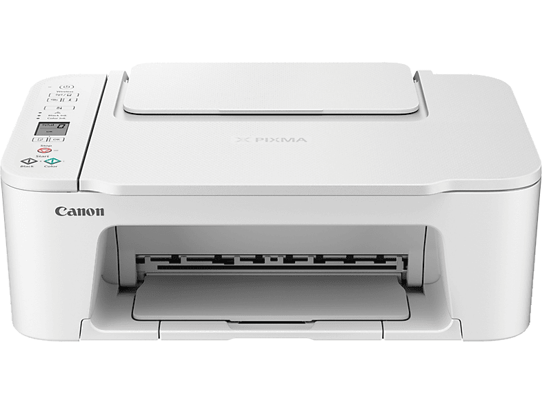 Impresora multifunción - Canon Pixma TS3751i, Tinta, 7.7 ppm, Pantalla LCD Monocroma, Blanco