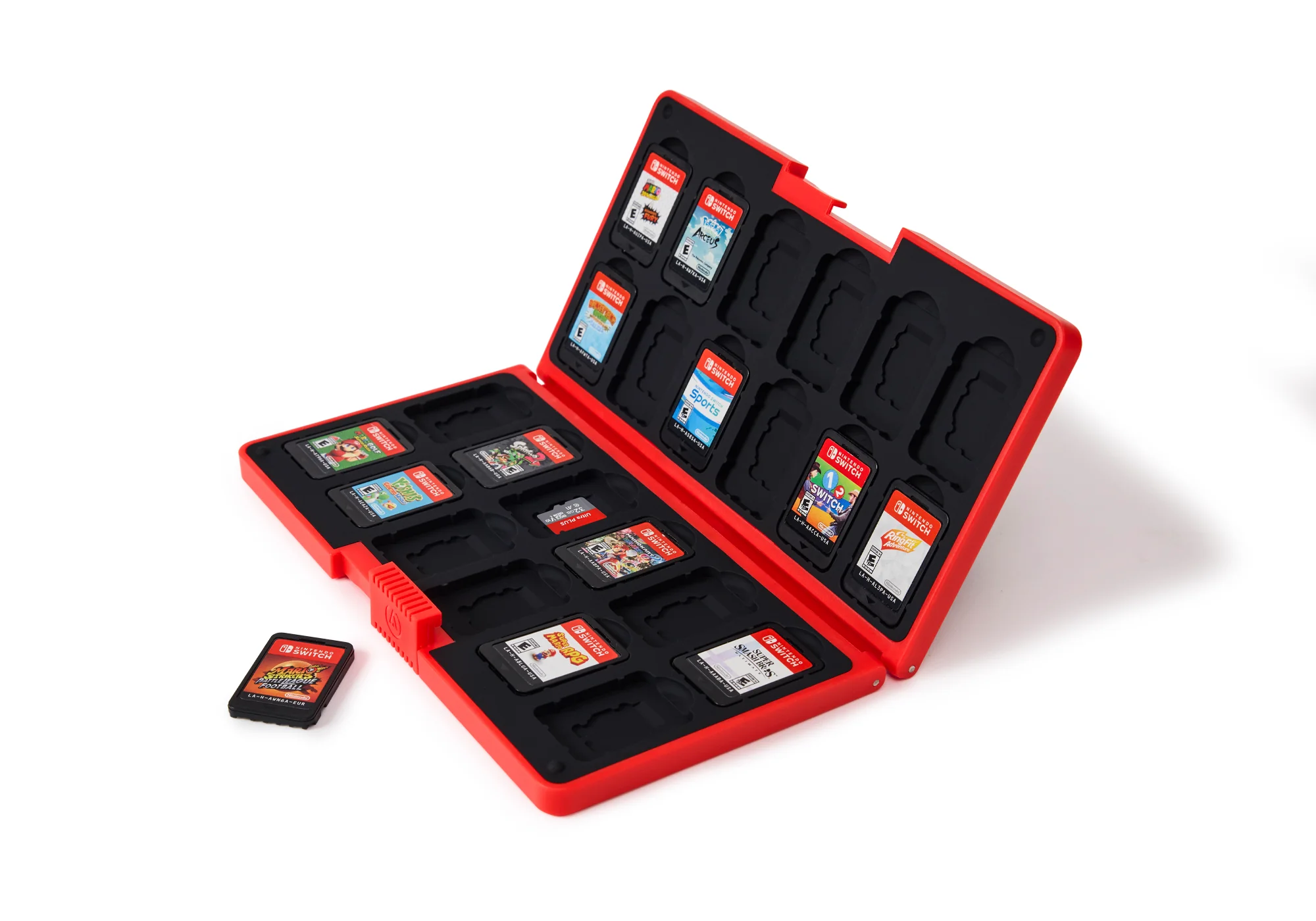 Tył monitora Dell ze srebrną podstawą na białym tle.