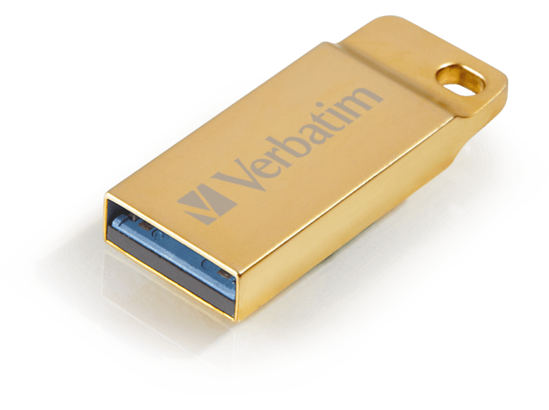 VERBATIM 64GB Metal Executive USB 3.2 USB Bellek Gold_0