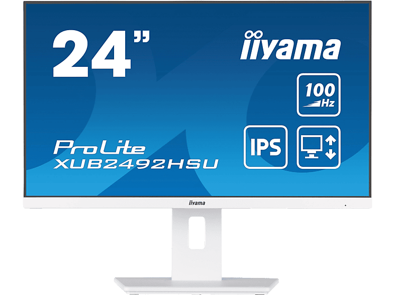 IIYAMA ProLite XUB2492HSU-W6 23,8 Zoll  Full-HD  Business Monitor  0,4 ms Reaktionszeit 100 Hz 