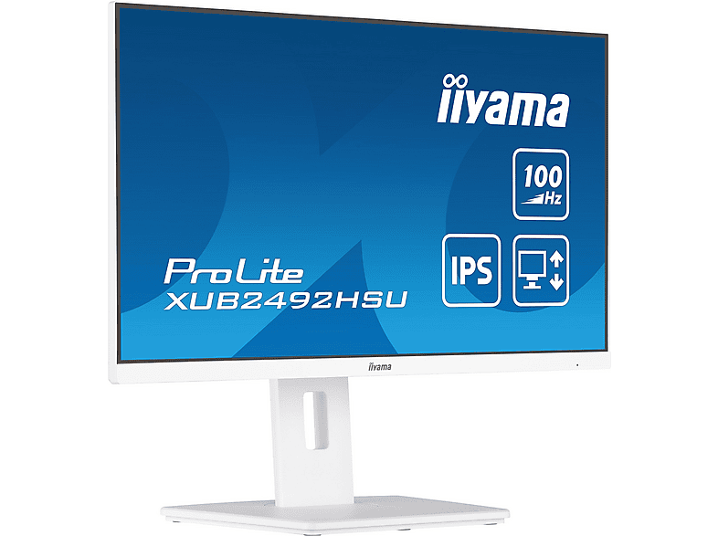 IIYAMA ProLite XUB2492HSU-W6 23,8 Zoll Full-HD Business Monitor 0,4 ms Reaktionszeit 100 Hz