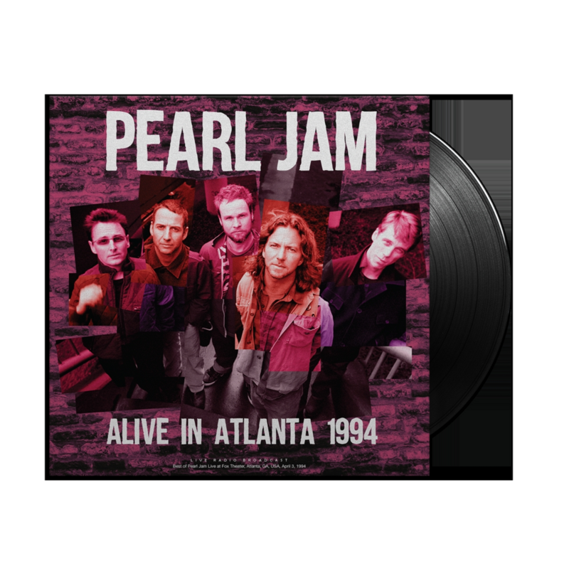 Pearl Jam Alive In Atlanta 1994 LP