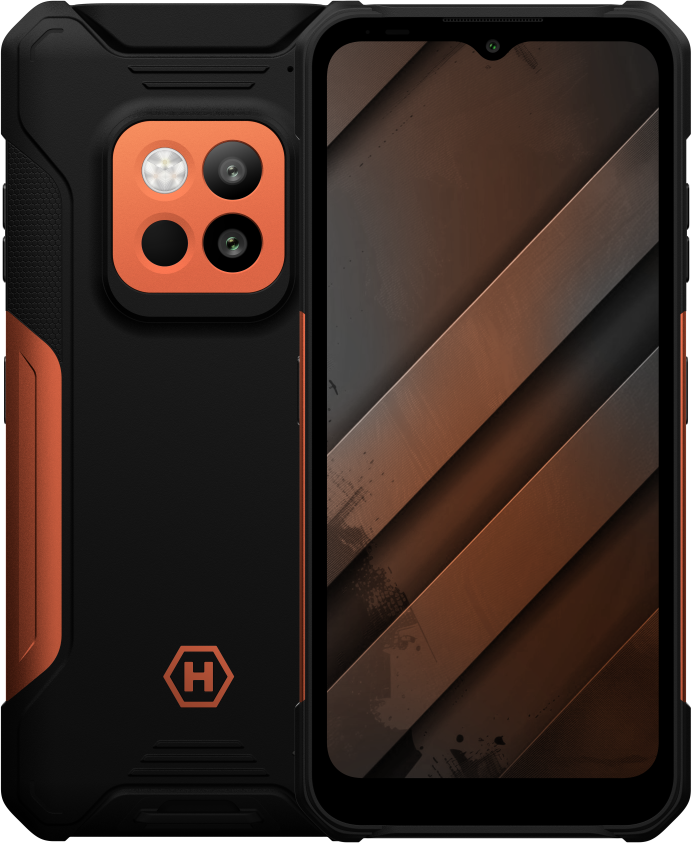 HAMMER CONSTRUCTION 2 THERMAL 5G Narancs színű Kártyafüggetlen Okostelefon
