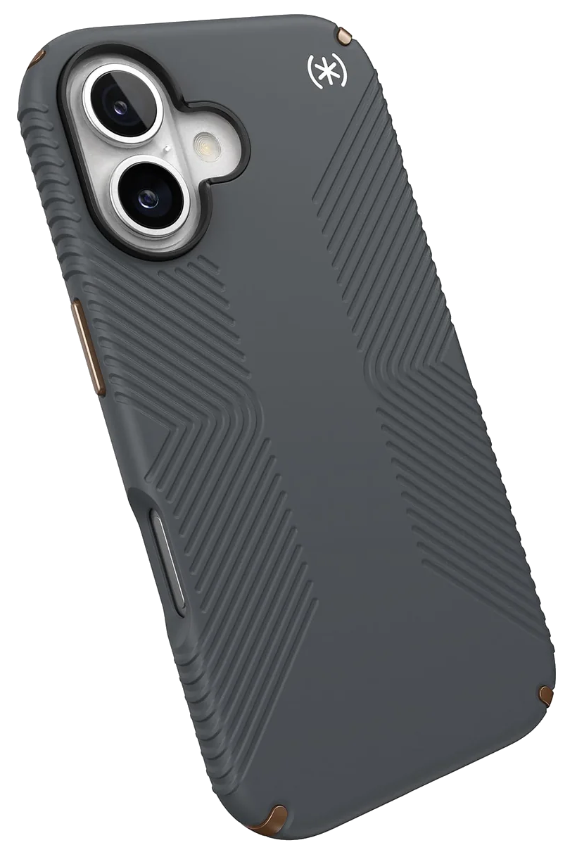 SPECK PRESIDIO2 GRIP iPhone 16 tok, fekete/palaszürke (150779-3205)