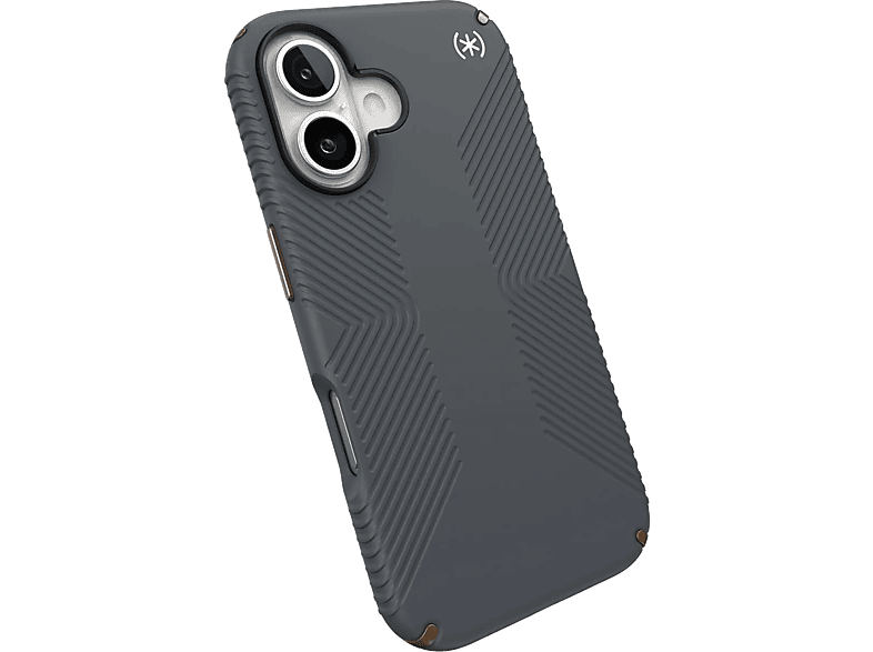 SPECK PRESIDIO2 GRIP iPhone 16 tok, fekete/palaszürke (150779-3205)