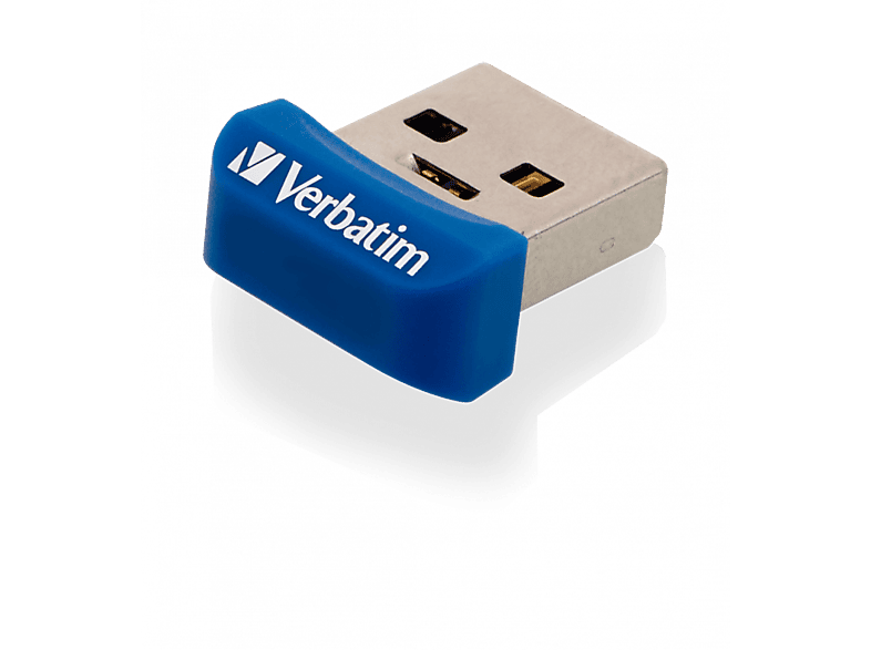 VERBATIM 64GB Store 'n' Stay Nano USB 3.2 USB Bellek Mavi