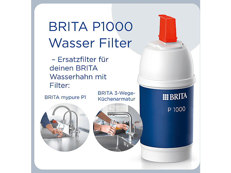 Thumbnail - BRITA P1000 Filterkartusche