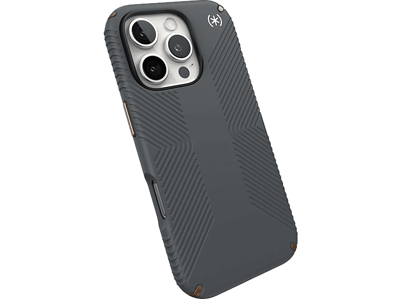 SPECK PRESIDIO2 GRIP iPhone 16 Pro tok, fekete/palaszürke (150778-3205)