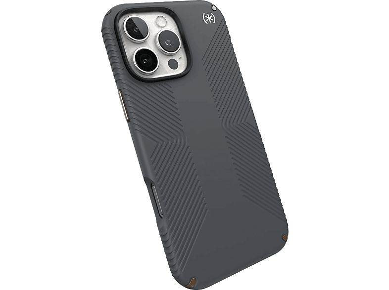 SPECK PRESIDIO2 GRIP iPhone 16 Pro Max tok, fekete/palaszürke (150776-3205)