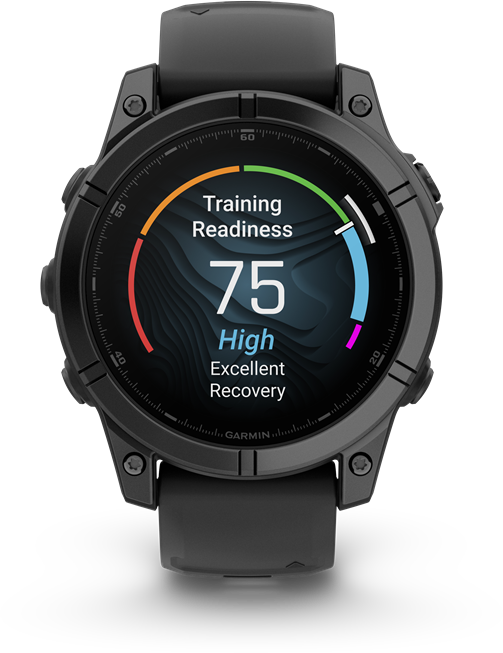Garmin okosóra edzettségi és regenerálódási mutatókkal.