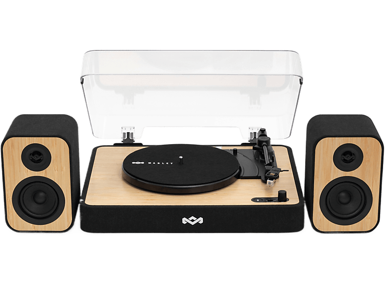 House Of Marley Revolution Platenspeler + 2 Speakers (em-jt304-sb)