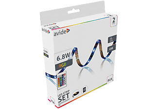 AVIDE LED Szalag Bliszter, RGB, 2m (ALSBL5V24K-30RGB65)