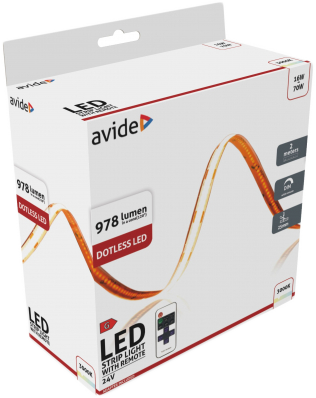 AVIDE LED Szalag Bliszter, 2m (ABCLS24V-320WW20-2M)