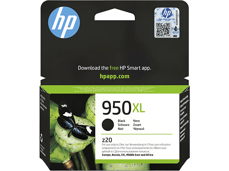 Cartucho de tinta - HP 950XL, Negro, CN045AE
