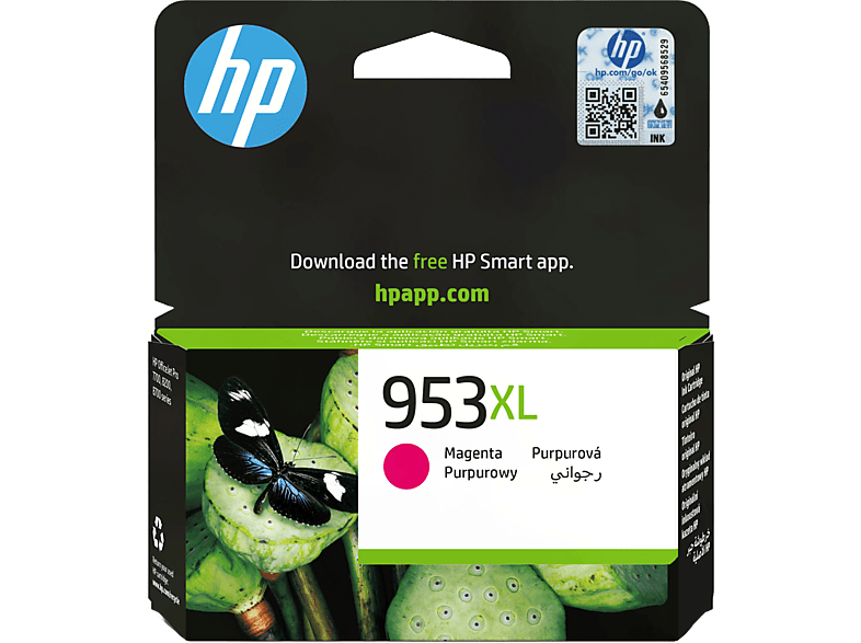 HP 953XL, Magenta, F6U17AE