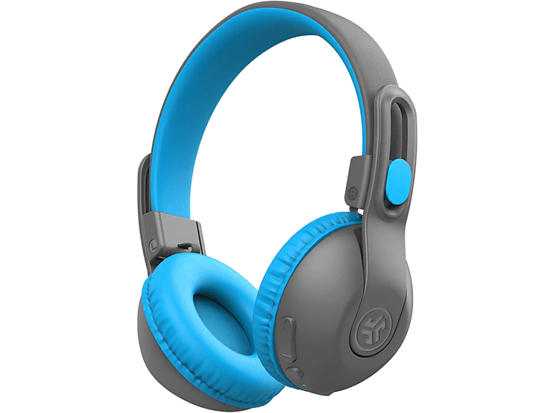 JLAB AUDIO JBuddies Studio 2, Over-ear Kinder-Kopfhörer Bluetooth Blau/Grau